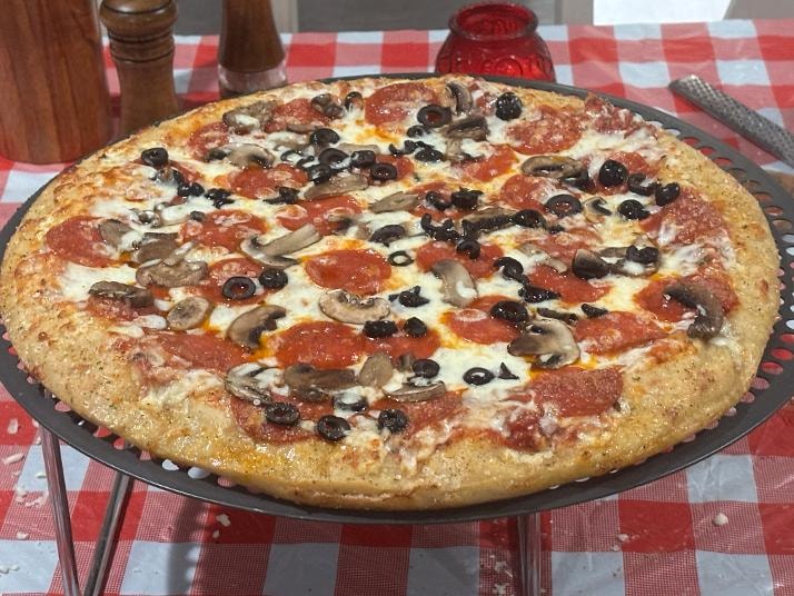 GF Vibes gluten-free pizza